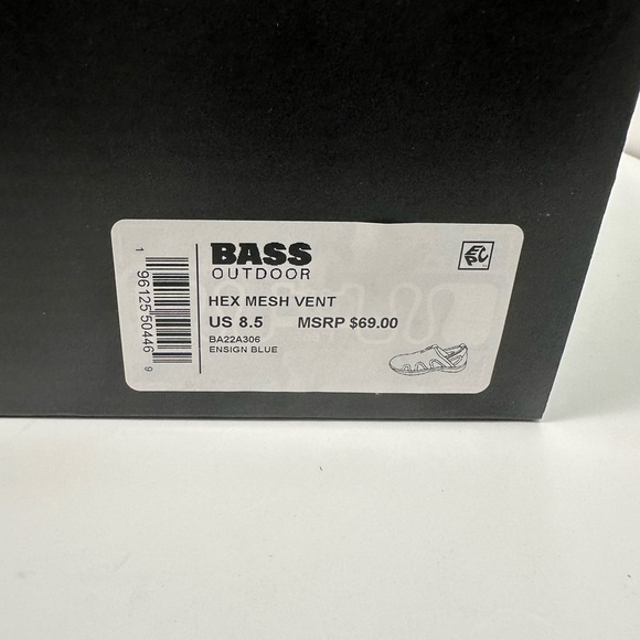 NWT BASS OUTDOOR Men's Hex Vented Hiking Shoes/Size 8.5 - Picture 14 of 15